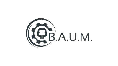 BAUM logo schwarz weiss BAUM logo schwarz weiss